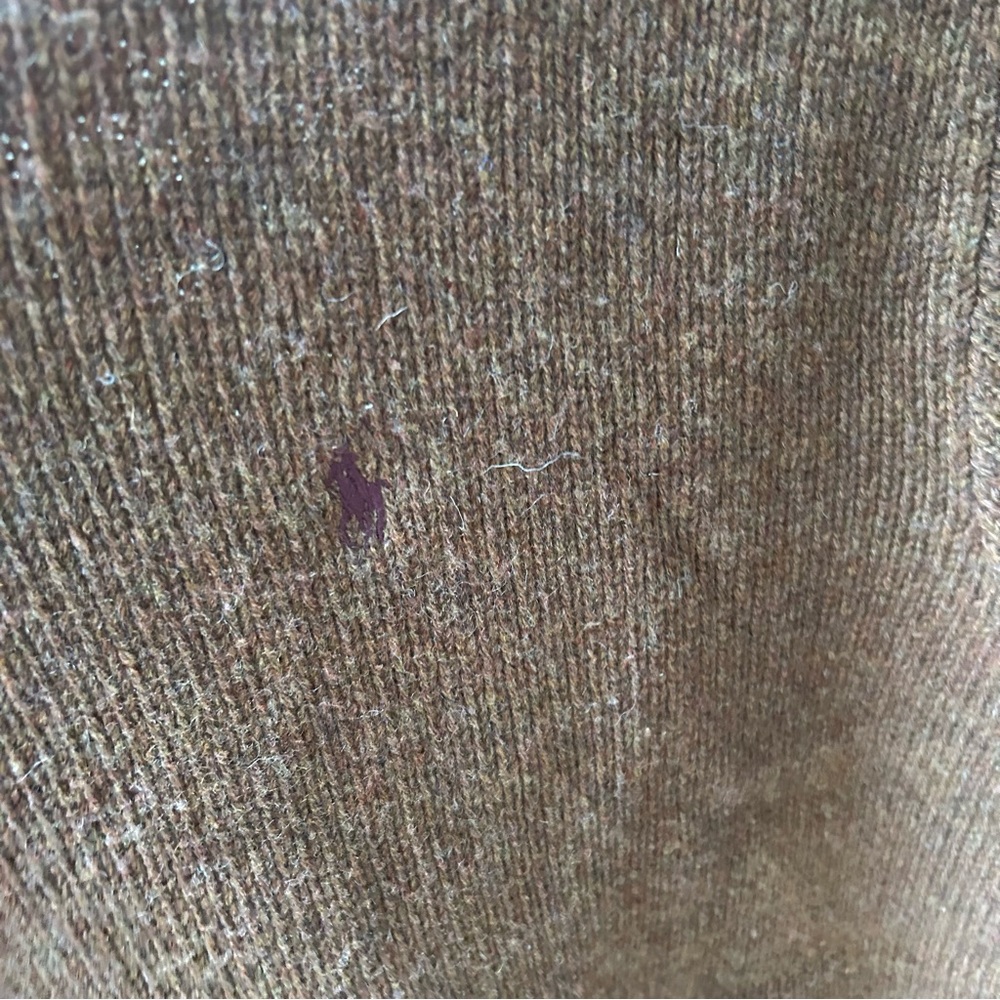Vintage Polo Ralph Lauren 100% Wool XL - Picture 5 of 7